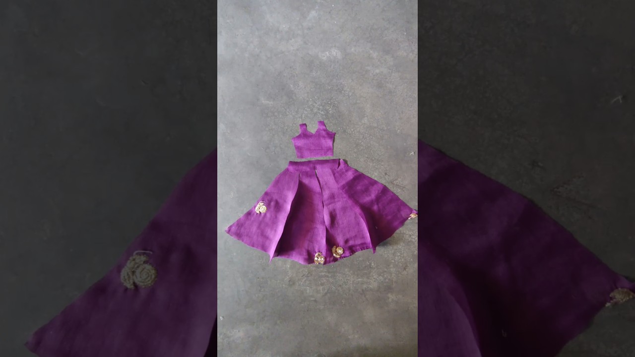 4 kali lahenga cutting cutting video #viral #shorts #youtubeshorts #diy #lahenga #skirt #viralvideo