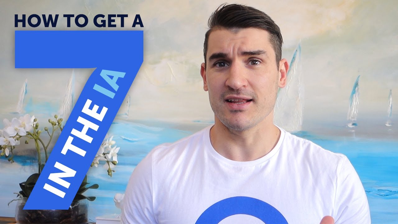 How to get a 7 in the IA: Part 1 - Personal Engagement