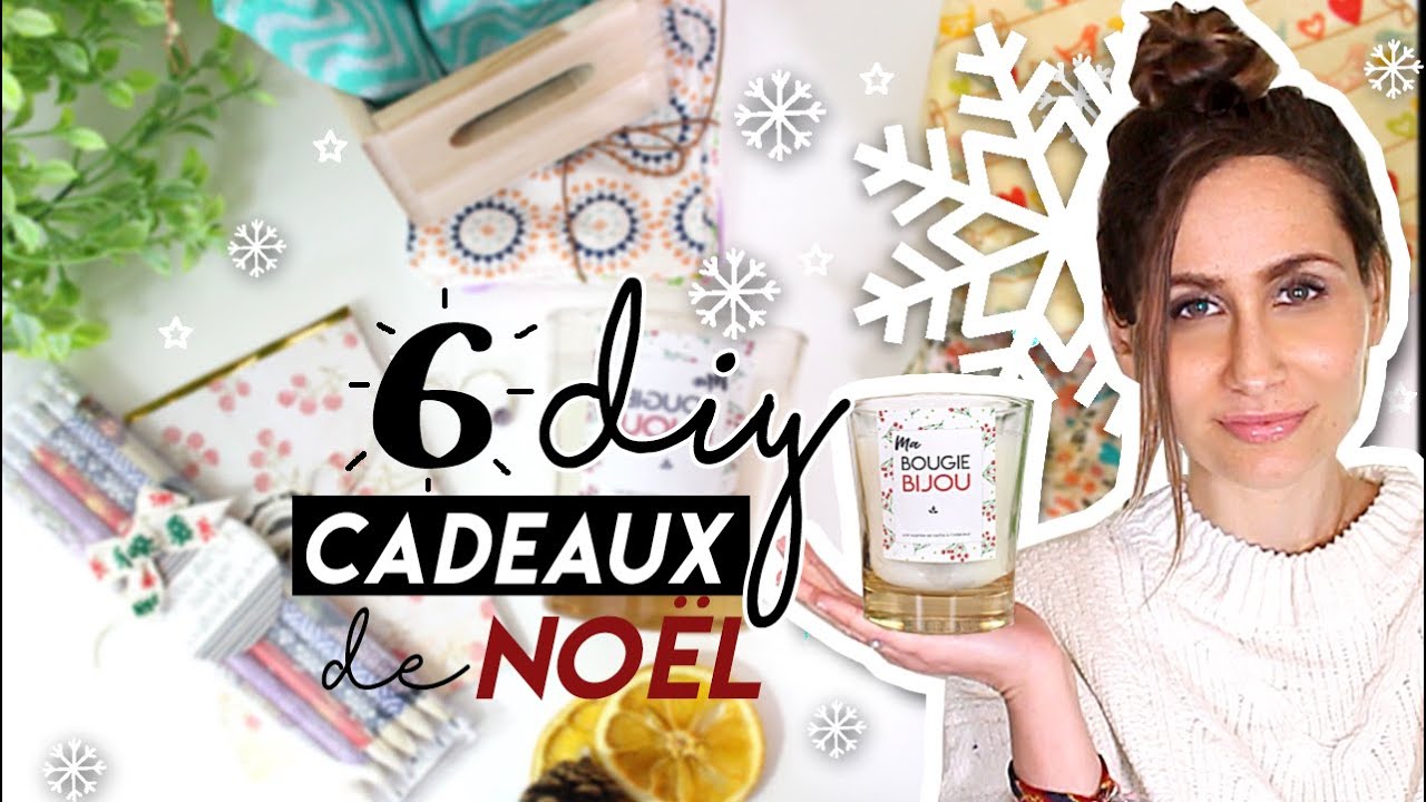 6 IDÉES DE CADEAUX DE NOEL A FAIRE SOI MEME DE DERNIERE MINUTE ( DIY ecofriendly & zero déchets)