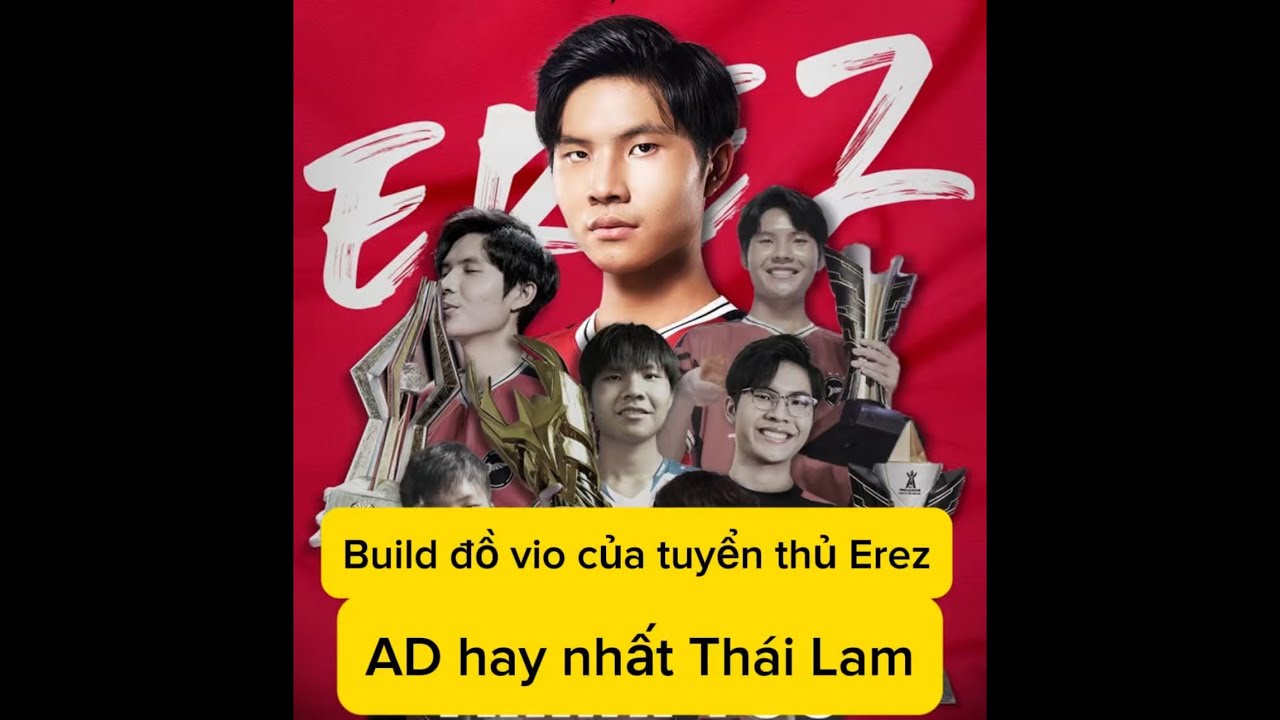 Build đồ Vio của tuyển thủ Erez , xạ thủ hay nhất của Th&aacute;i Lan #lienquanmobile #violet 