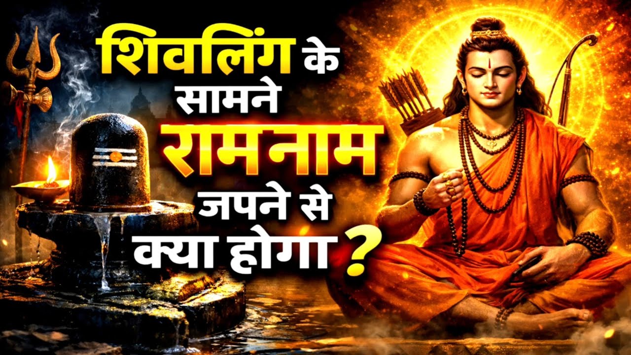 शिवलिंग के सामने राम नाम जपने से क्या होगा?/Stress, Success और Money Mindset का रहस्य/Hanuman Vachan