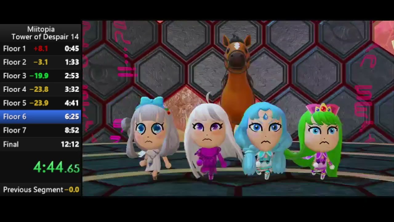 Miitopia 絶望の塔RTA 11:21