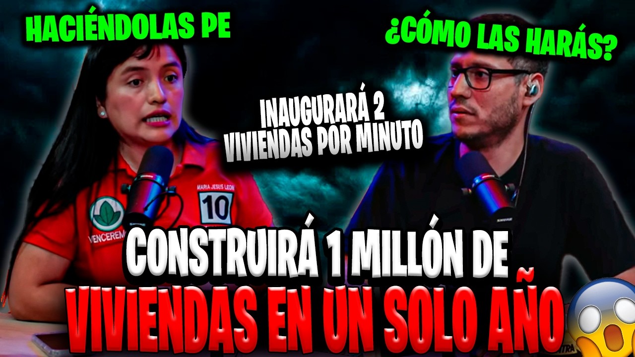 CANDIDATA promete UN MILLÓN DE viviendas EN UN AÑO | Goblinciano