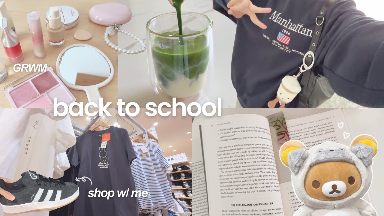 back to school prep 2026 ⋆.𐙚 ̊  shop w/me 🛒 what’s in my bag, pinterest school girl, GRWM 📝🎀