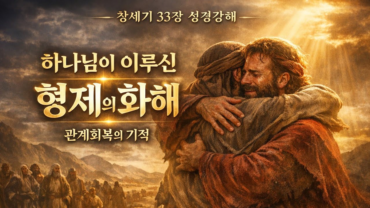 👉 창세기 33장 성경강해 | 하나님이 원수를 화해로 바꾸시는 순간