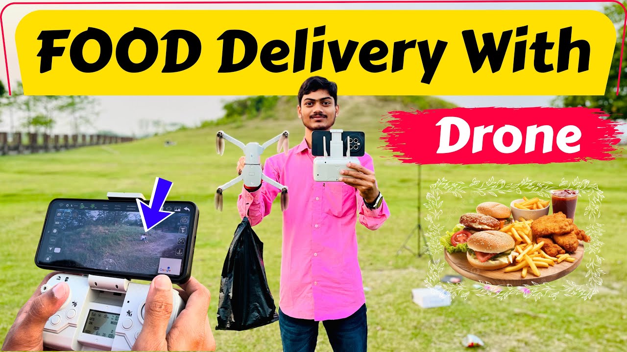 Drone Se Food Delivery! Dynalog GPS Drone Ne Kiya Possible | Dynalog Drone Se Khana Pahuchaya 😨