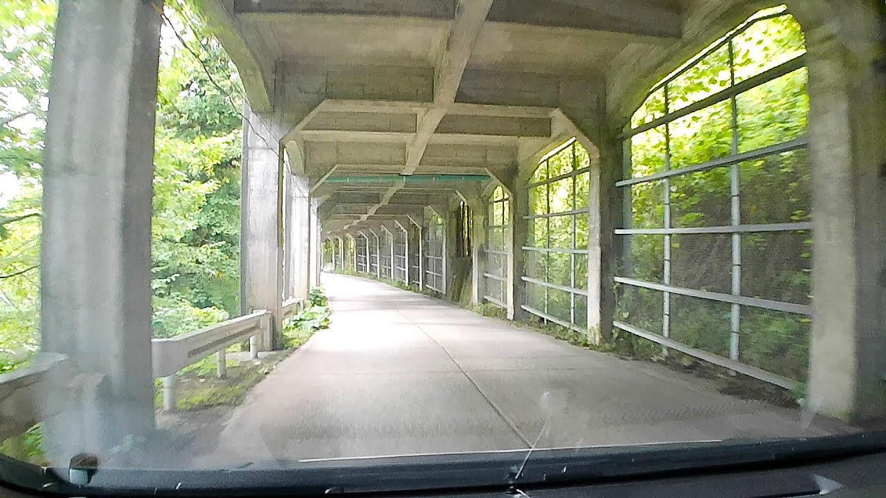 【車載動画】国道117号  飯山線 森宮野原駅→西大滝ダム
