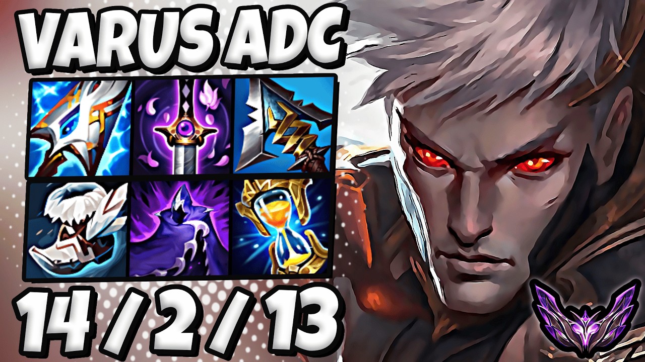 Varus vs Aphelios [ ADC ] Lol Korea Master Patch 25.20 ✅