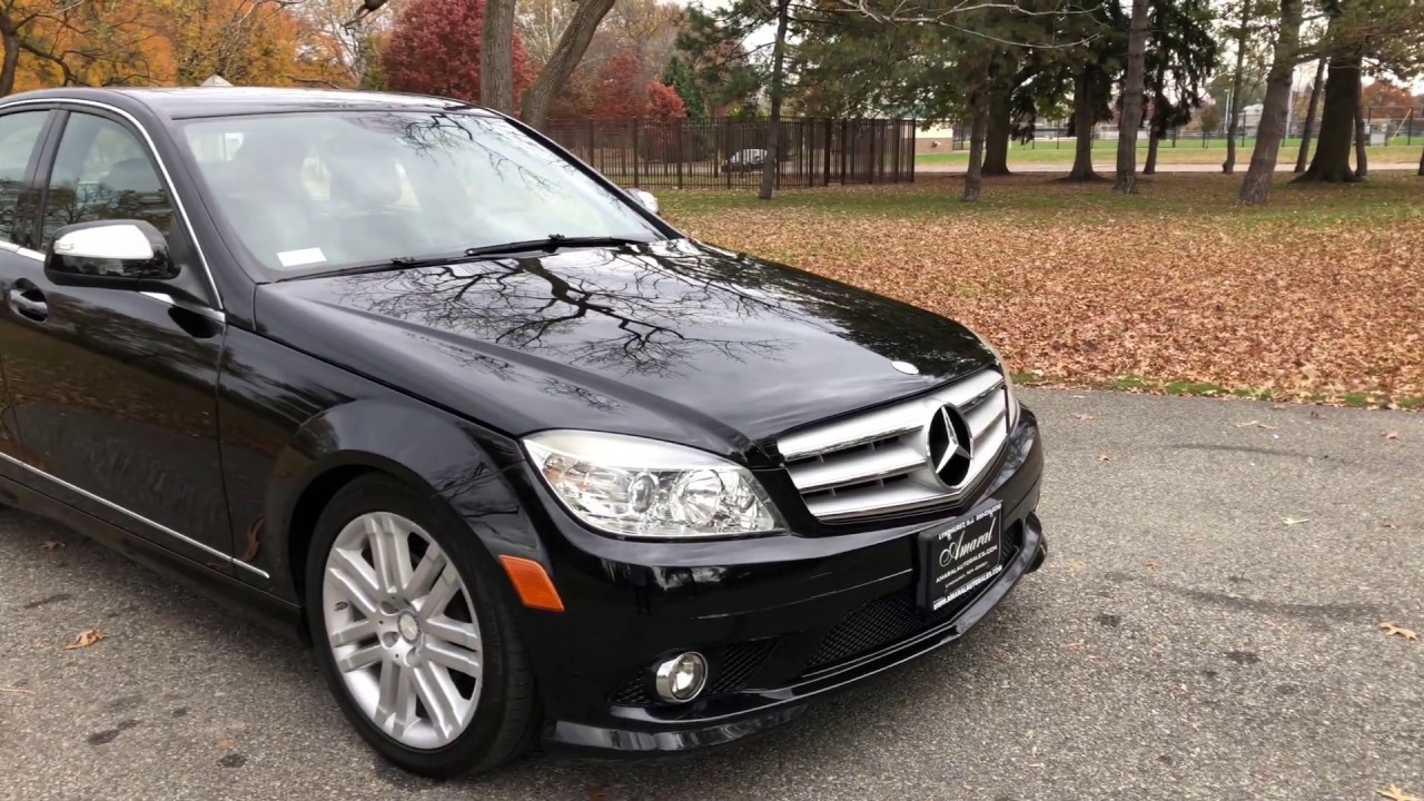 USED 2008 MERCEDES C300 4MATIC SPORT FOR SALE IN LYNDHURST, NJ @ AMARAL AUTO SALES