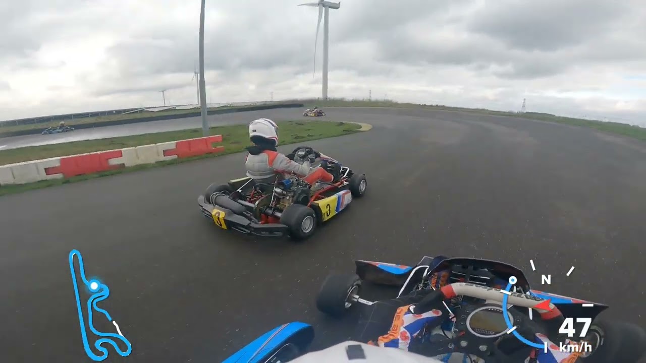 First day in the kart - Tillotson T4 Senior Pottendijk