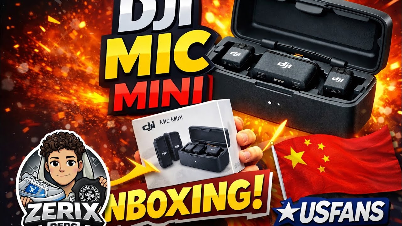 Mikrofon dji mic mini z Usfans 🇨🇳