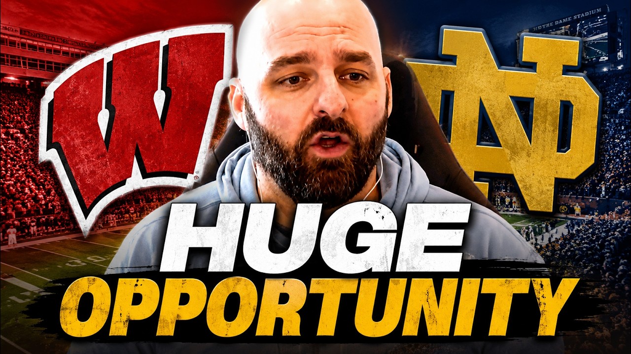 У Wisconsin Badgers ОГРОМНАЯ возможность в матче против Notre Dame