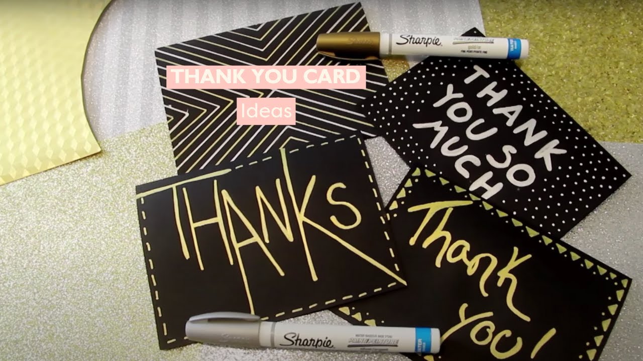 DIY Thank You Card Ideas