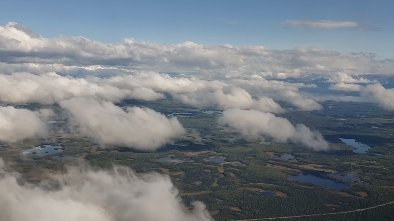 AS2050 FAI-ANC inflight departing Fairbanks 9-9-23