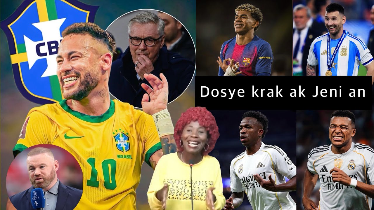 Bertinie fè yon bon rale sou dosye krak ak jeni an, Meyè jwè du monde: Vini jr Yamal Mbappe…?