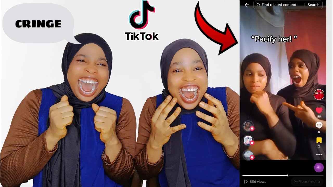 Identical Twins React to Their Old Funny Cringe TikTok Videos *Didn't Go As Planned*