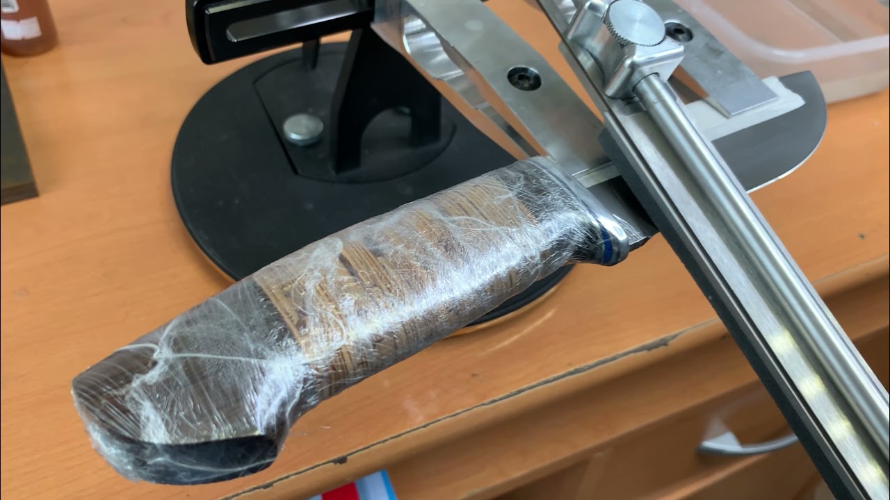 Заточка ножа на станке Профиль К-03