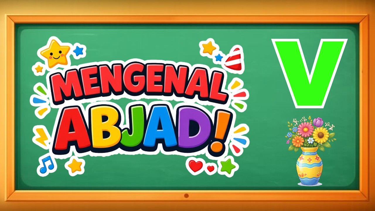 Mengenal ABJAD dengan MUDAH | Huruf V