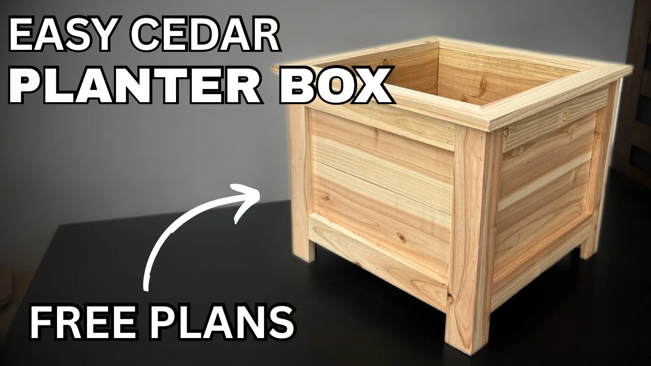 Ящик для рассады Easy Cedar || БЕСПЛАТНЫЕ ПЛАНЫ