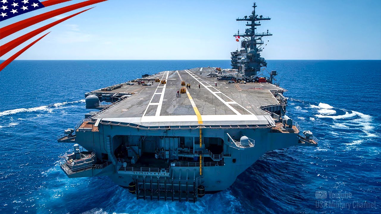From Hangar to Flight Deck – U.S. Navy Aircraft Carrier Operations