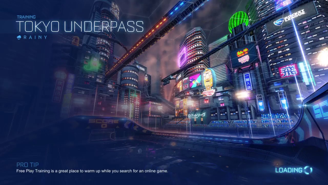 Rocket league Tokyo Underpass