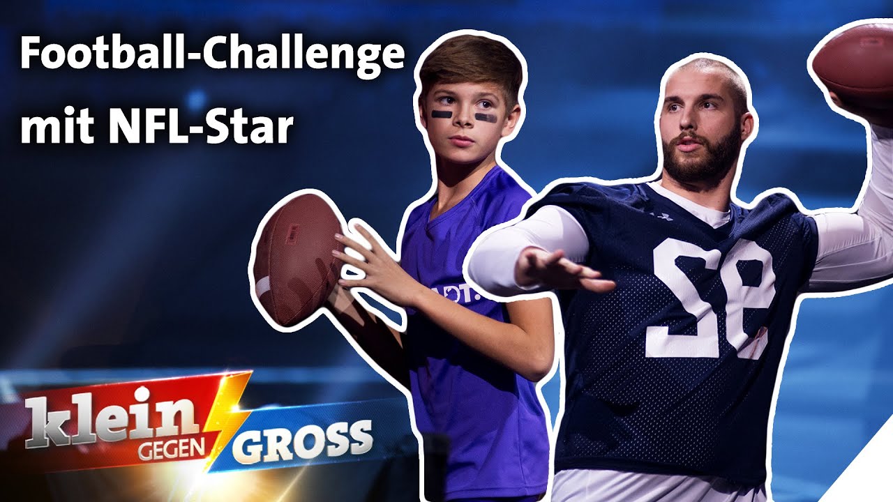 Noa gegen NFL-Profi Björn Werner: Wer trifft mehr Bälle durch pendelnde Ringe? | Klein gegen Groß