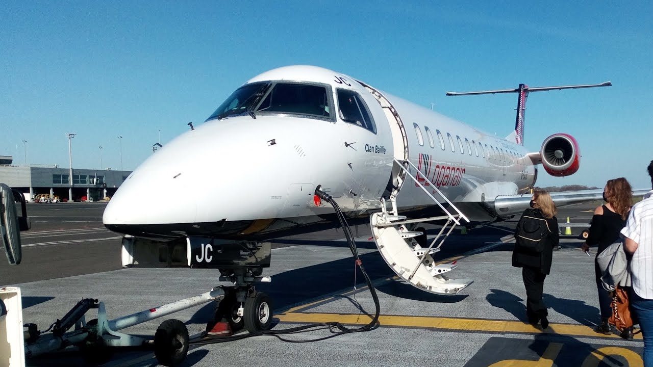 TRIP Report Loganair E145 from Newcastle to Southampton 2021