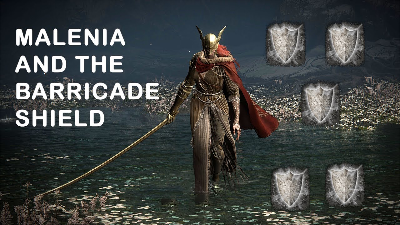 Malenia and the Barricade Shield