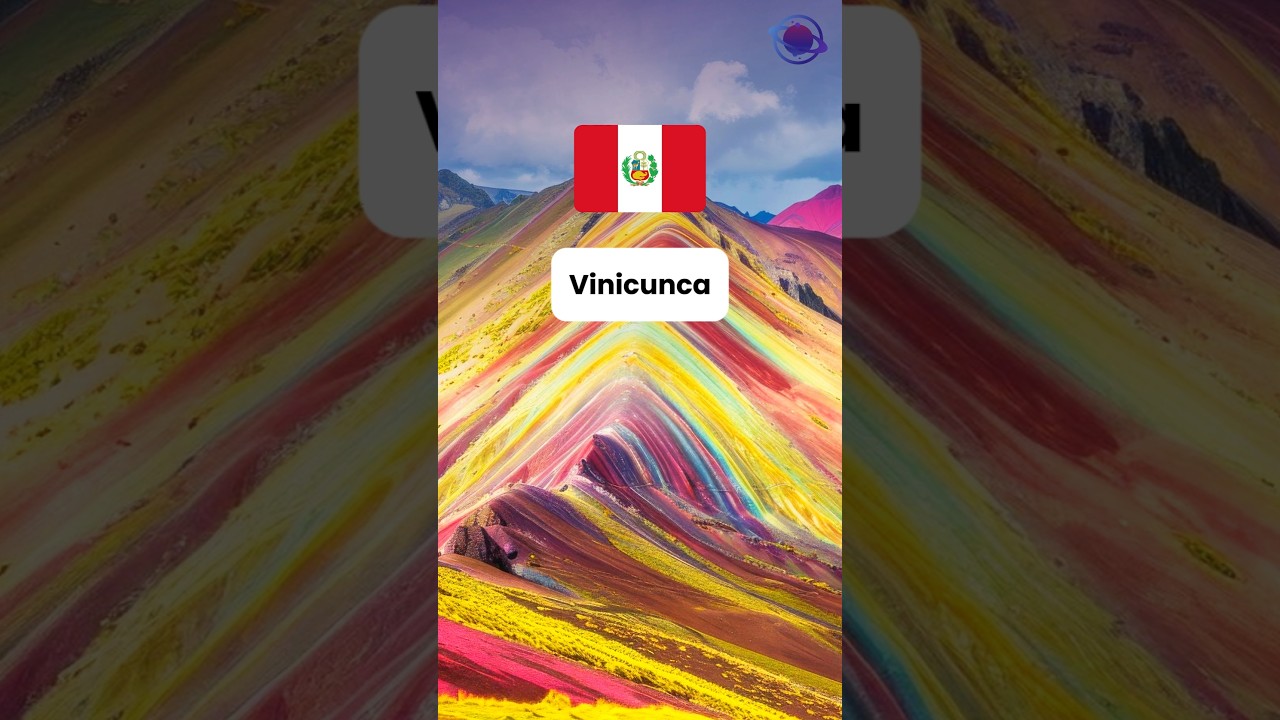 Vinicunca a incr&iacute;vel montanha das Sete Cores nos Andes peruanos ⛰️🌈