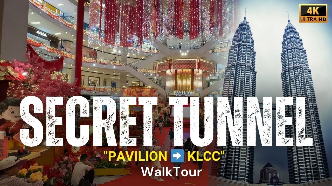How to Walk from Pavilion Bukit Bintang to KLCC (The Secret Tunnel Shortcut!)