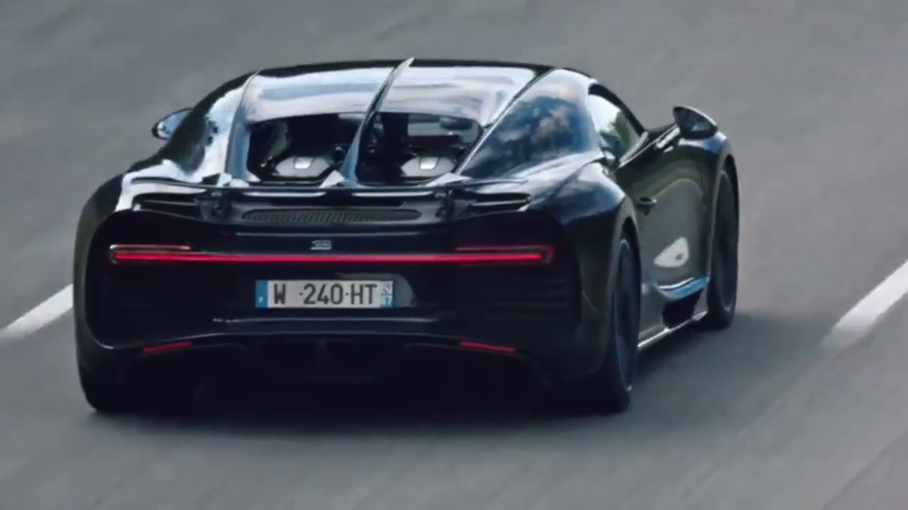 Bugatti Chiron speed check 