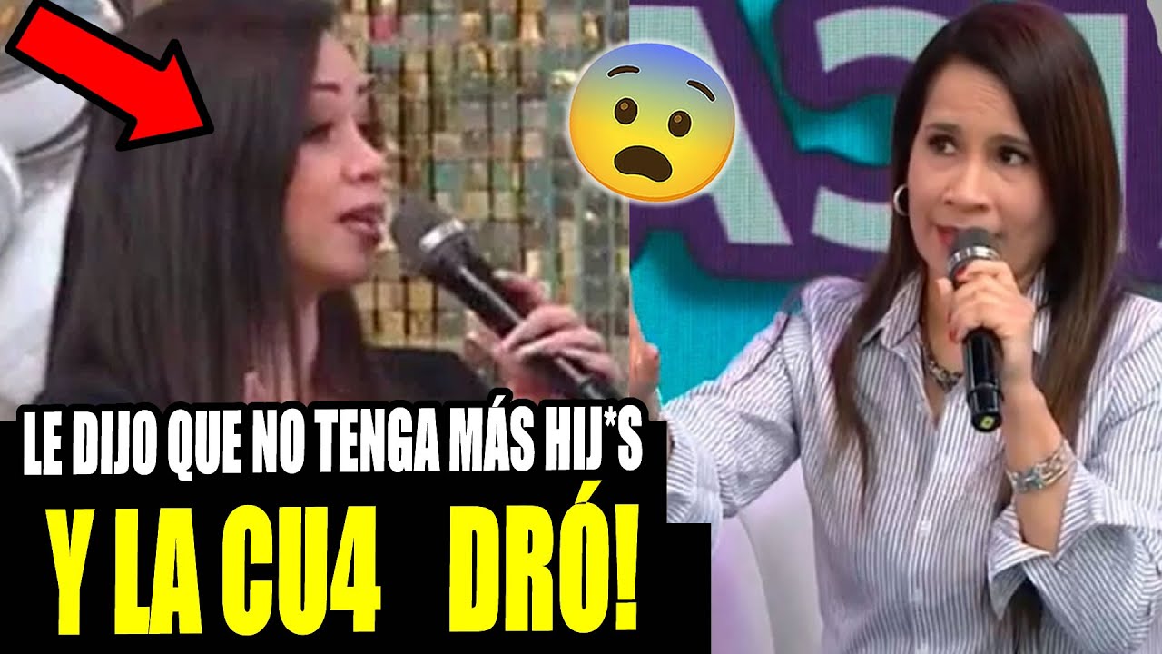 LIZBETH CUEVA LE RECOMIENDA A MELISSA KLUG YA NO TENER MÁS HIJOS Y ESTO PASÓ