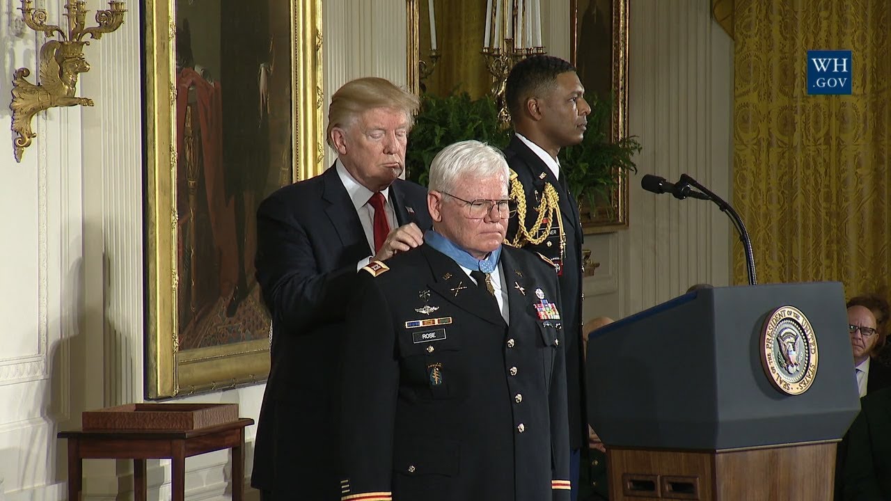 Medal of Honor Ceremony: Capt. Gary Rose