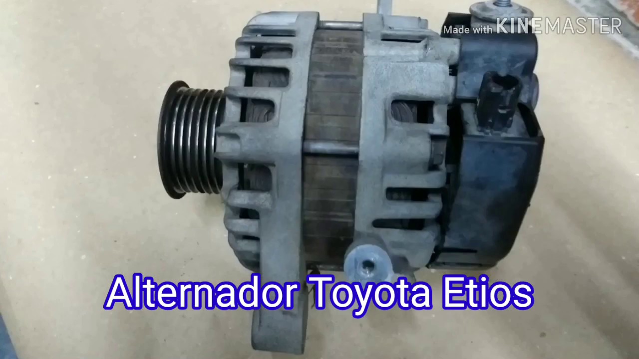 Toyota Etios alternador revisado