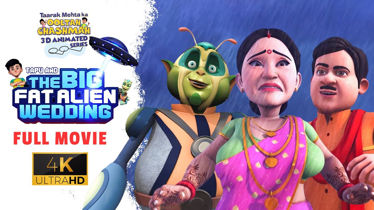 Tappu And The Big Fat Alien Wedding | Full 3D Movie | Taarak Mehta Ka Ooltah Chashmah 3D #movie