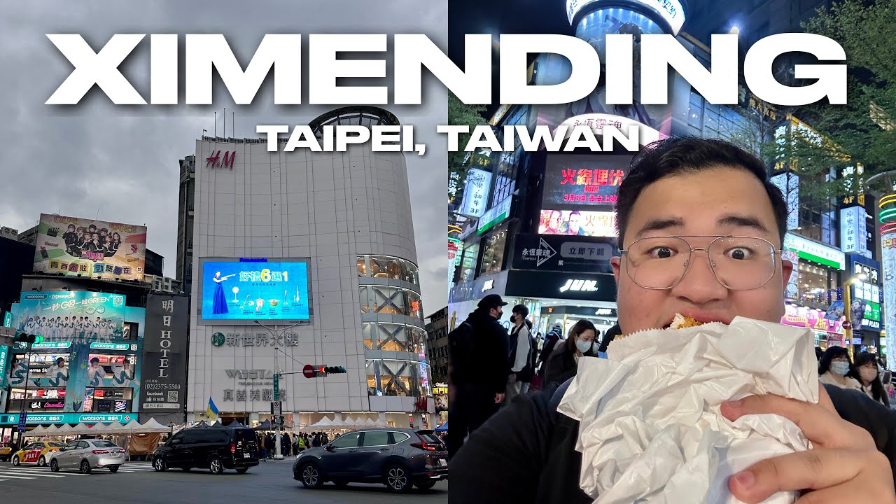 TAIWAN VLOG • Ximending, Red House, Milk Tea, Uniqlo, Hot Star | Ivan de Guzman