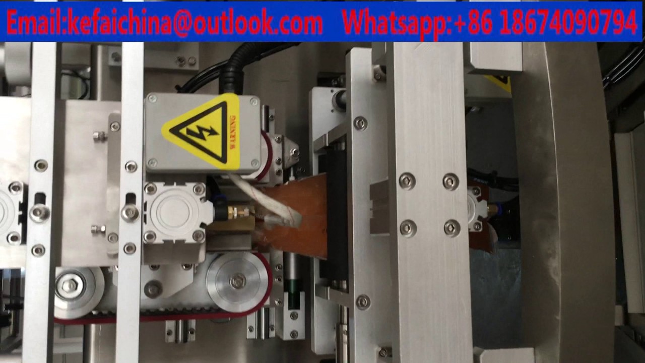 KF02-PC V420 453g Hot liquid paraffin wax oil packing machine