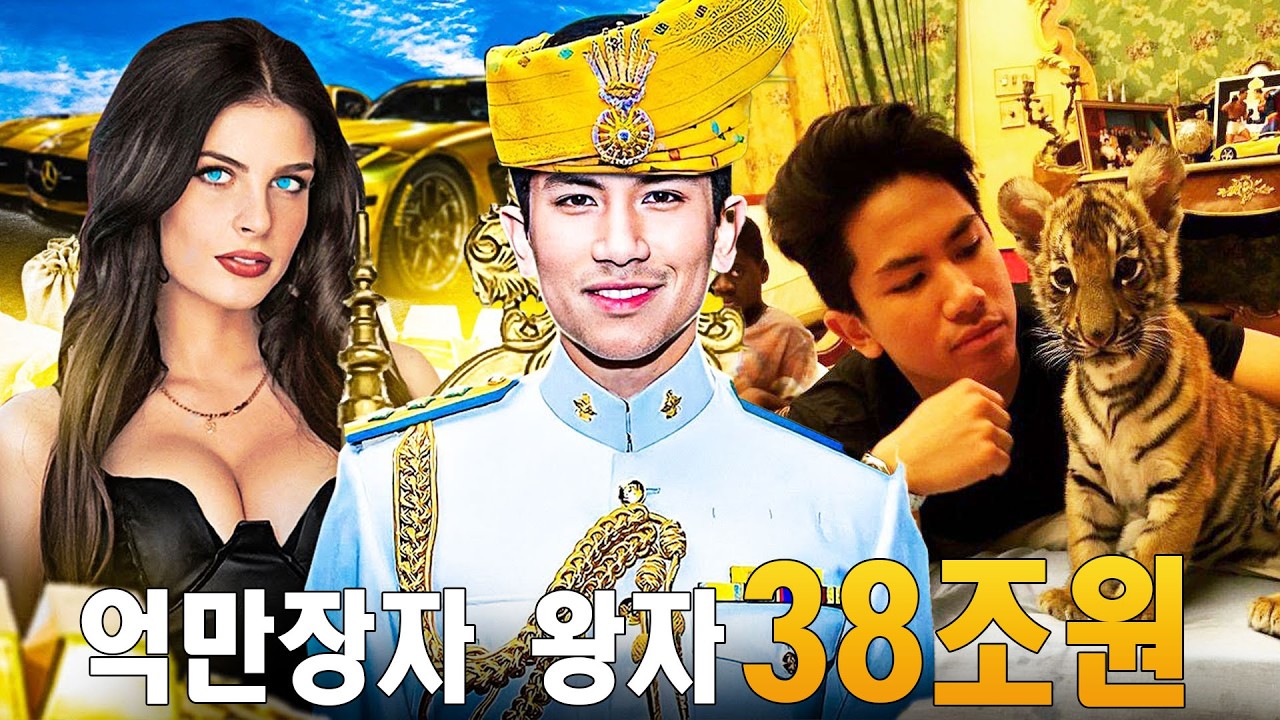 브루나이의 '억만장자 왕자' 마틴과 그의 수천억대 호화 생활이 전 세계를 경악시키다!