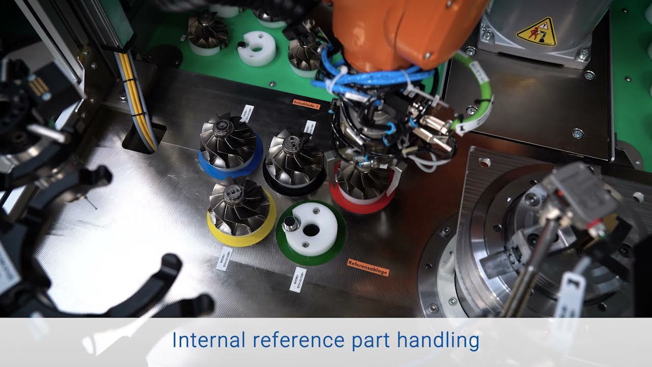 EloScan Compact – Robotergesteuerte Prüfanlage – Robot-controlled test facility