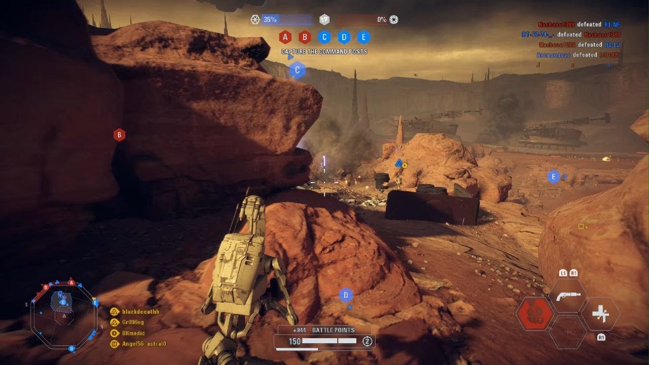 My first and ONLY time playing Supremacy (battlefront 2)