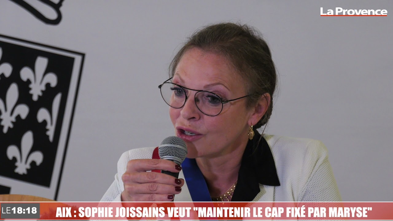 Aix : Sophie Joissains veut 