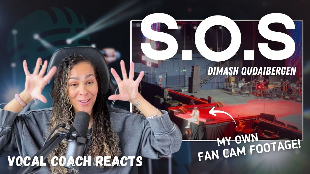 Я видел Димаша вживую в Лондоне – S.O.S d’un terrien en détresse | Реакция преподавателя вокала и...