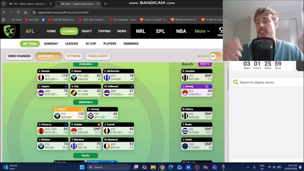 Не слишком ли рано сдаваться? | AFL SuperCoach 2026