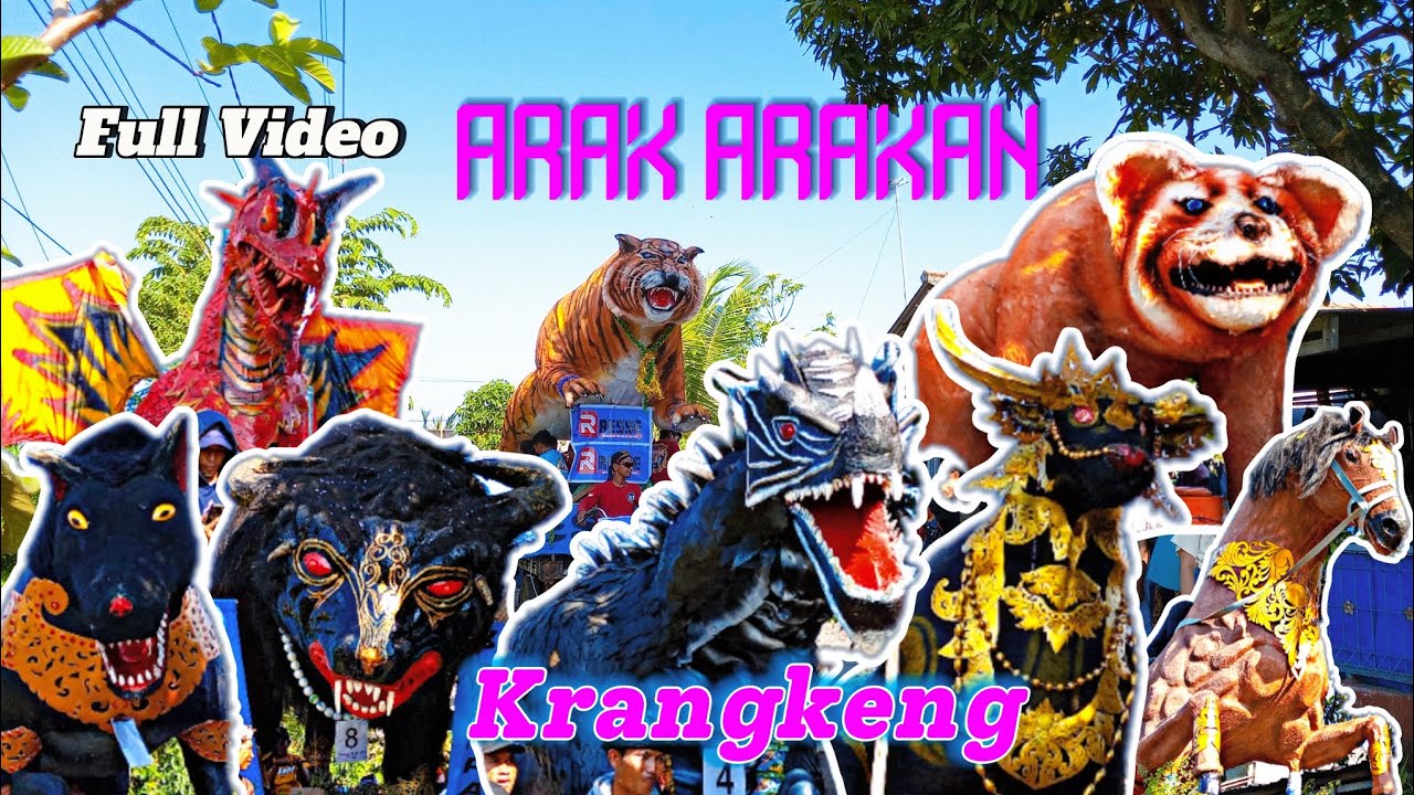 Arak Arakan Krangkeng 2025❗Rame Banget 😱 #karnaval #iderideran #arakarakan #ogohogoh #soundhoreg 