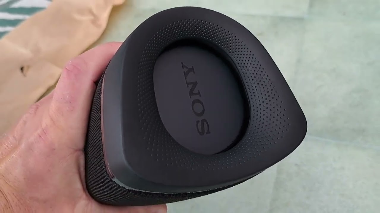 Sony SRS-XB43 распаковка, тест