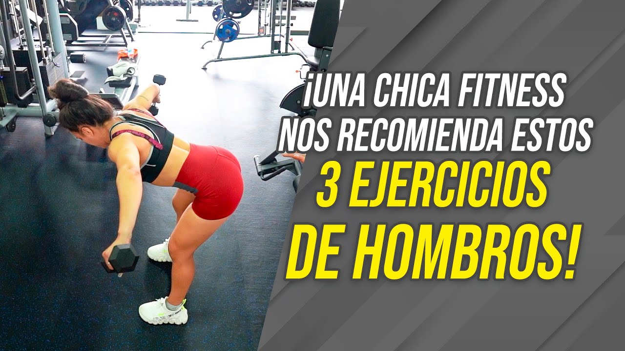 &iexcl;UNA CHICA FITNESS NOS RECOMIENDA ESTOS 3 EJERCICIOS DE HOMBROS! | Frank Serapi&oacute;n.