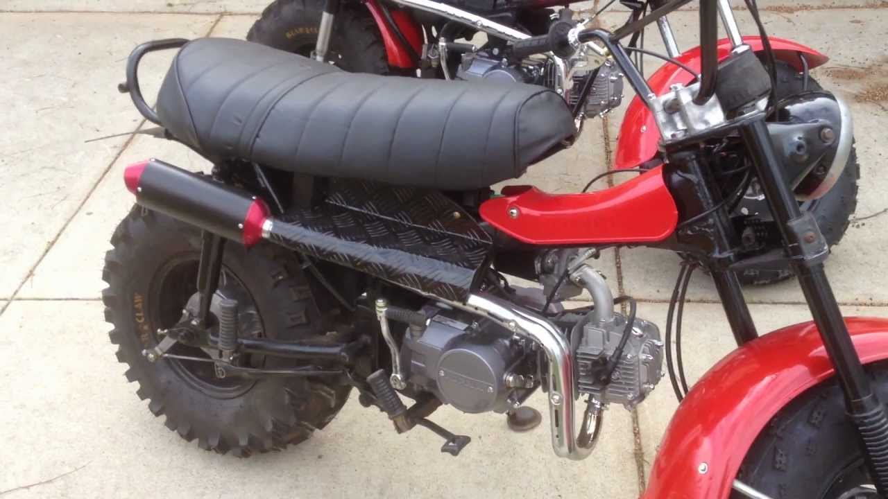 Suzuki RV 90 x2 with 125cc 4stroke transplants