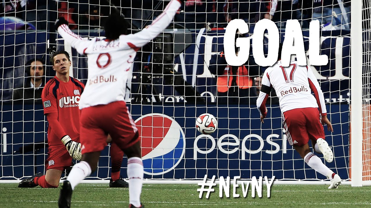 GOAL: Peguy Luyindula cracks in a loose ball in front of goal | New England vs. New York