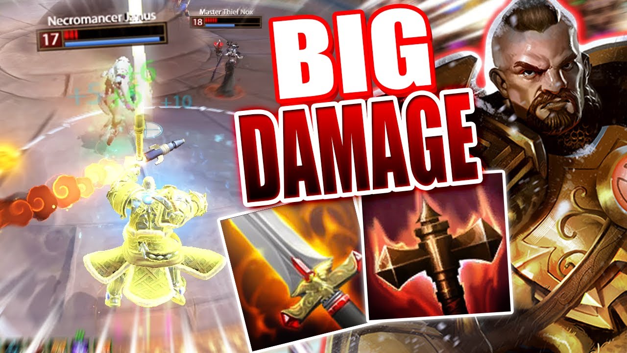You Should Build This to do HUGE DAMAGE With Tyr JUNGLE in SMITE!