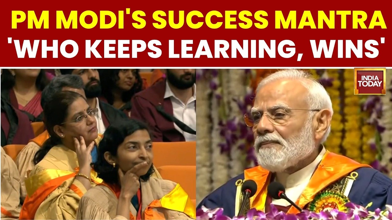 PM Modi At IIT Delhi Convocation: 'Who Keeps Learning, Wins' | Big Message To Graduates
